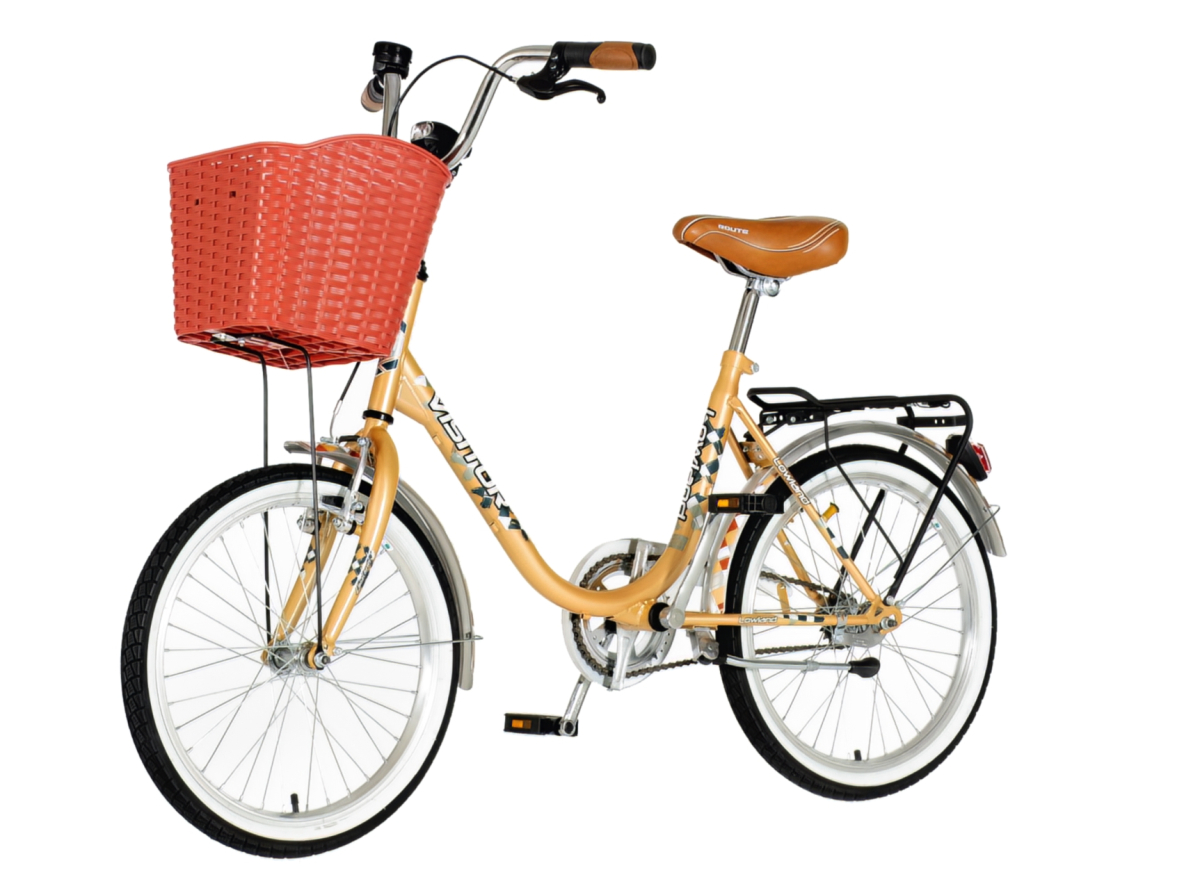 Bicikl Visitor Lowland 20" braon žuti