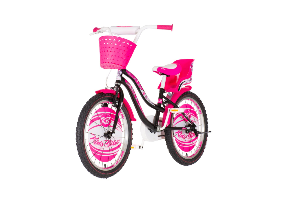 Bicikl Visitor Little heart 20" crno roze