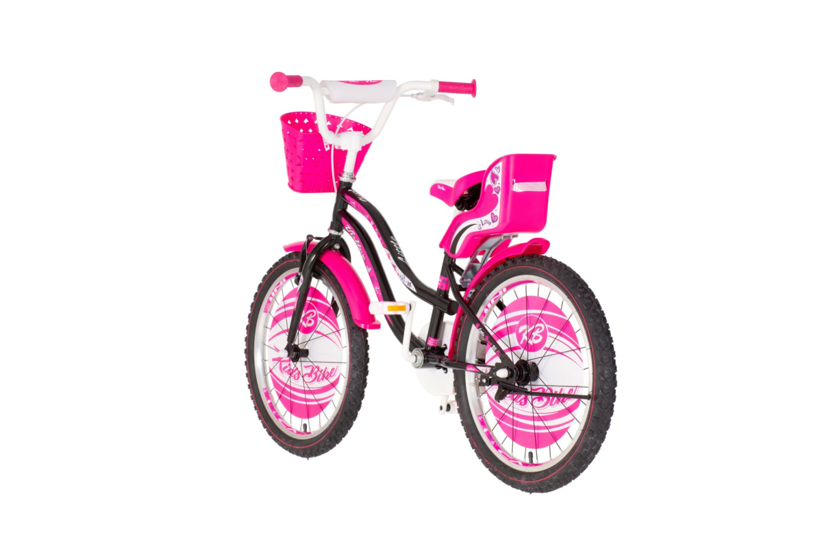 Bicikl Visitor Little heart 20" crno roze