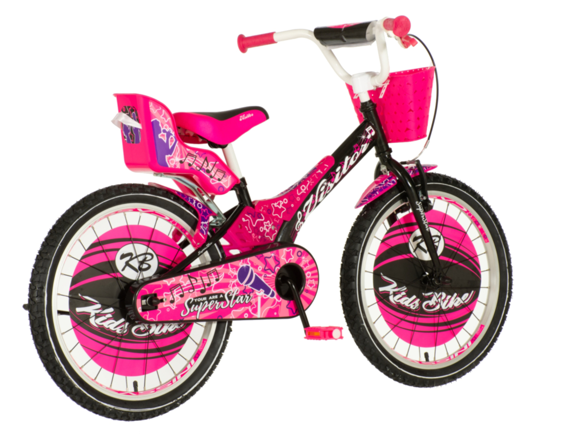 Bicikl Visitor Super star 20 " crno ljubičasti