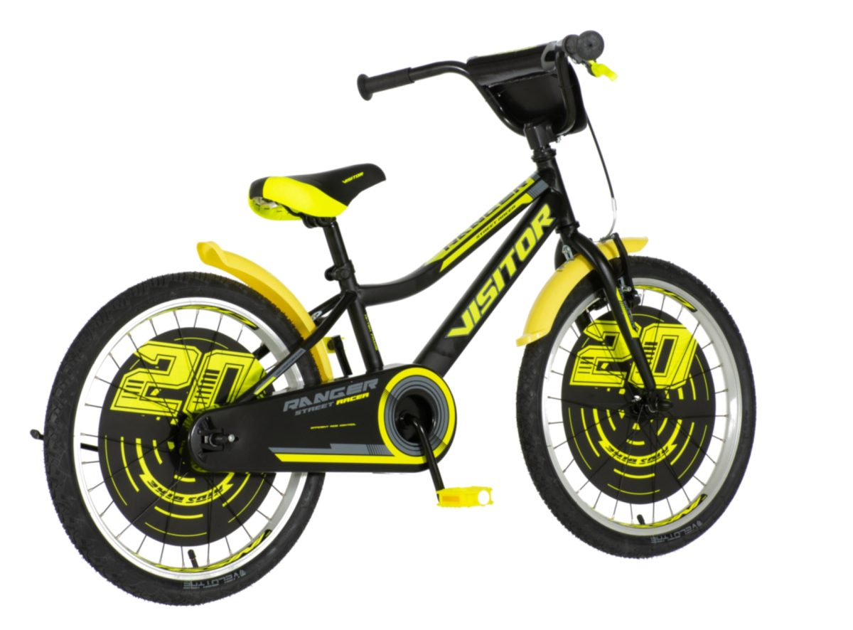 Bicikl Visitor Ranger  20" crno žuti