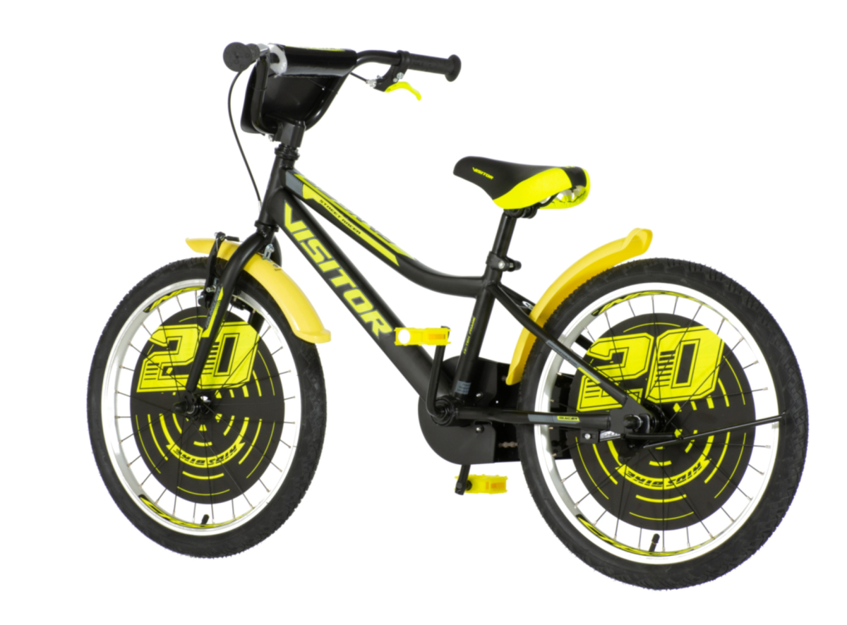Bicikl Visitor Ranger  20" crno žuti