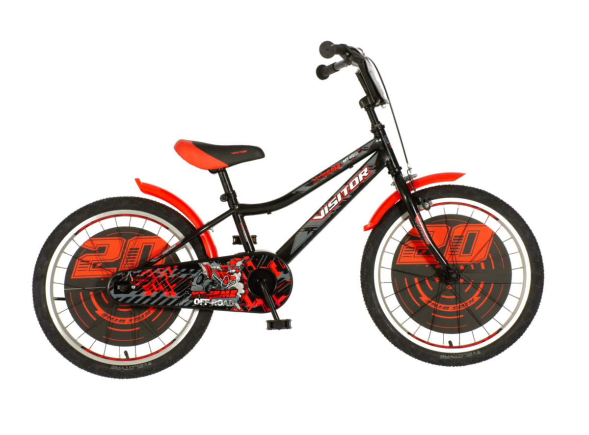 Bicikl Visitor Xtreme 20" crno sivi