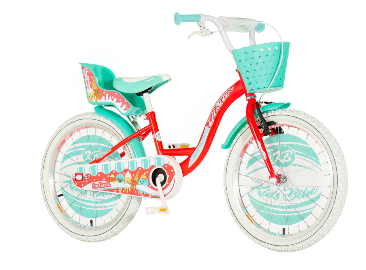 Bicikl Visitor Creme 20" crveno tirkiz