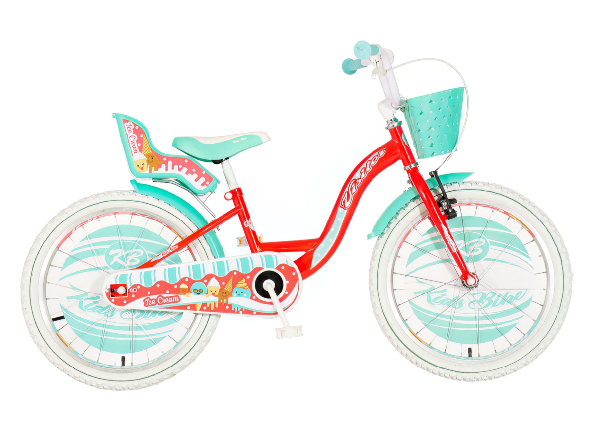 Bicikl Visitor Creme 20" crveno tirkiz