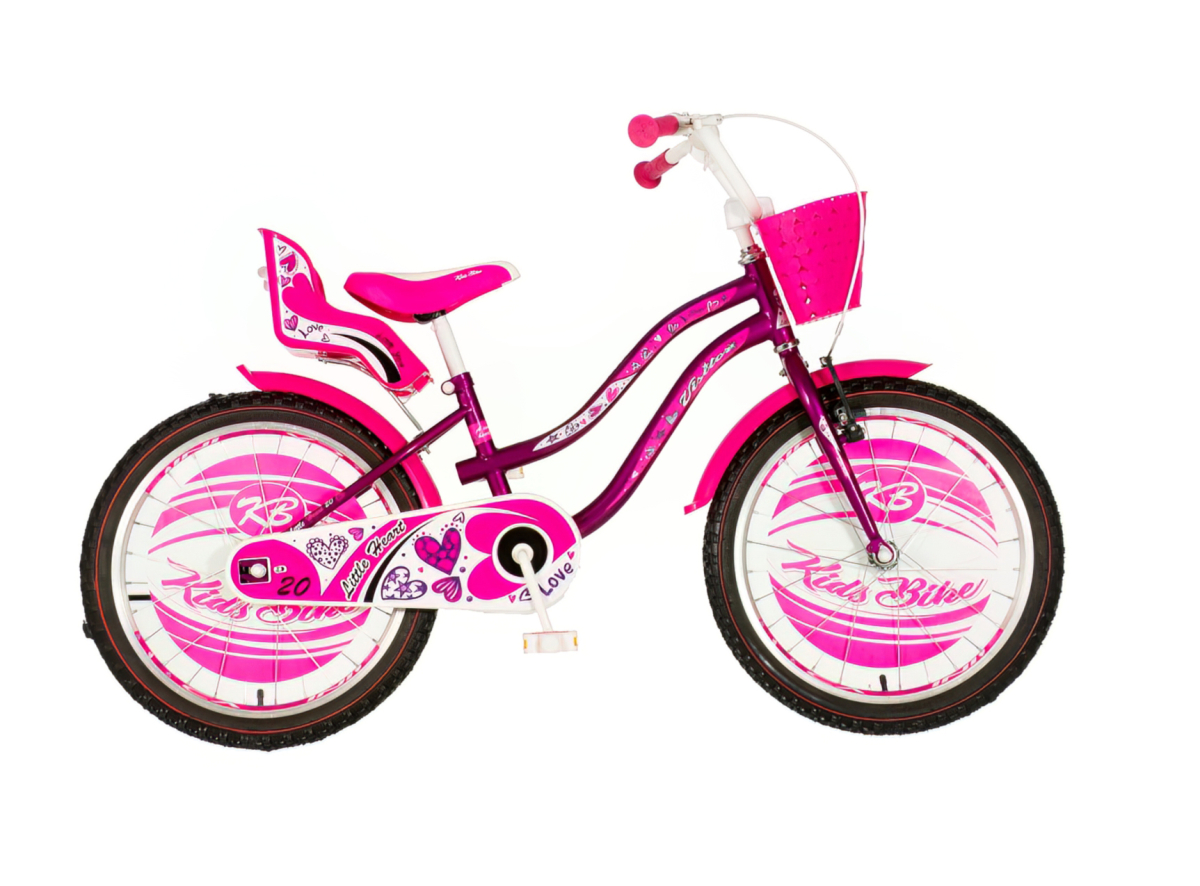 Bicikl Visitor Little heart 20"  ljubičasti