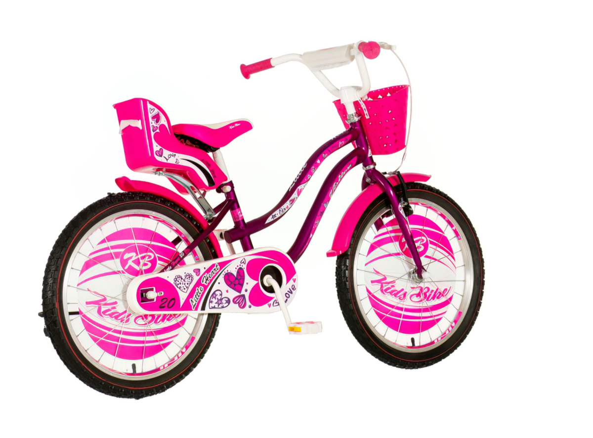 Bicikl Visitor Little heart 20"  ljubičasti