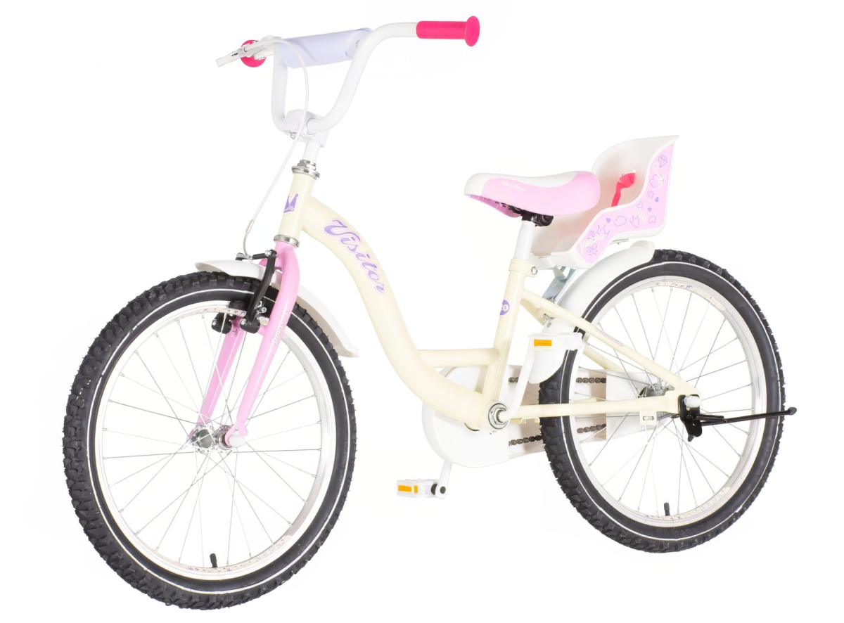 Bicikl Visitor Lovely little princess 20" belo roze
