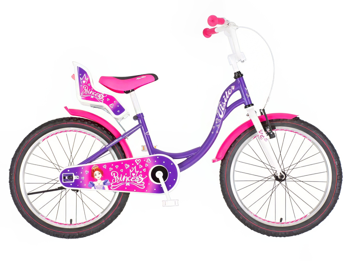 Dečiji Bicikl Visitor Princess 20 Ljubicaste Boje
