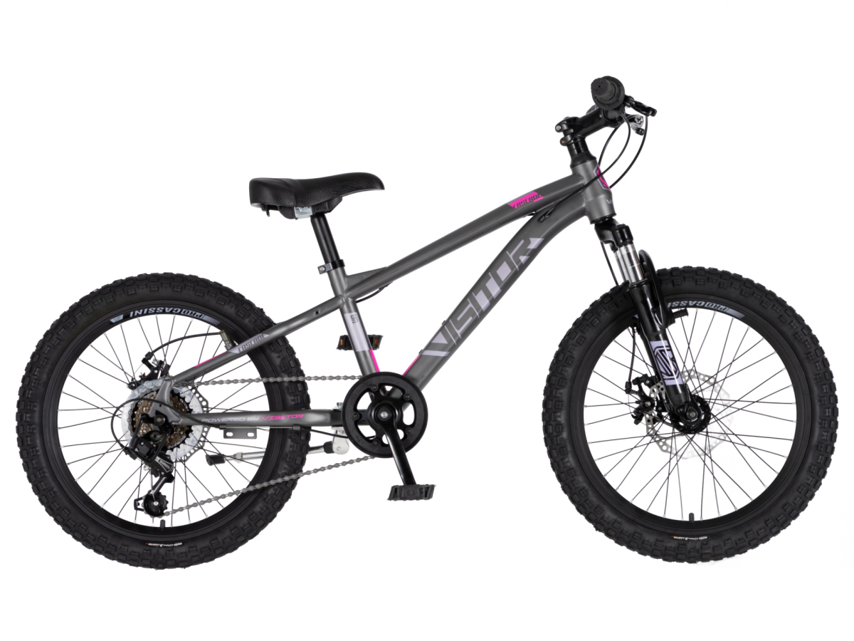Bicikl Visitor Cascade 20" sivo roze