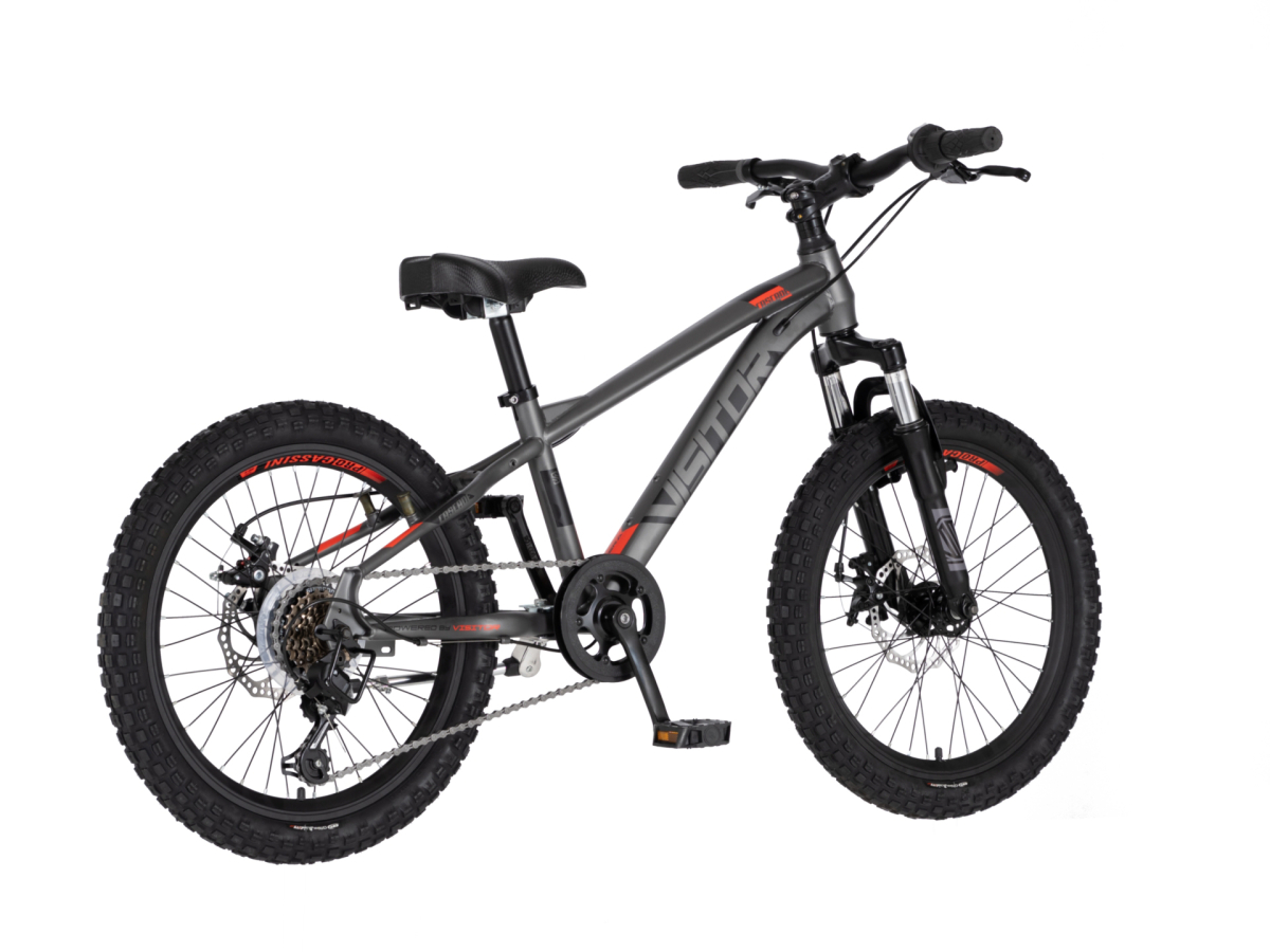 Bicikl Visitor Cascade 20"  sivo crveni