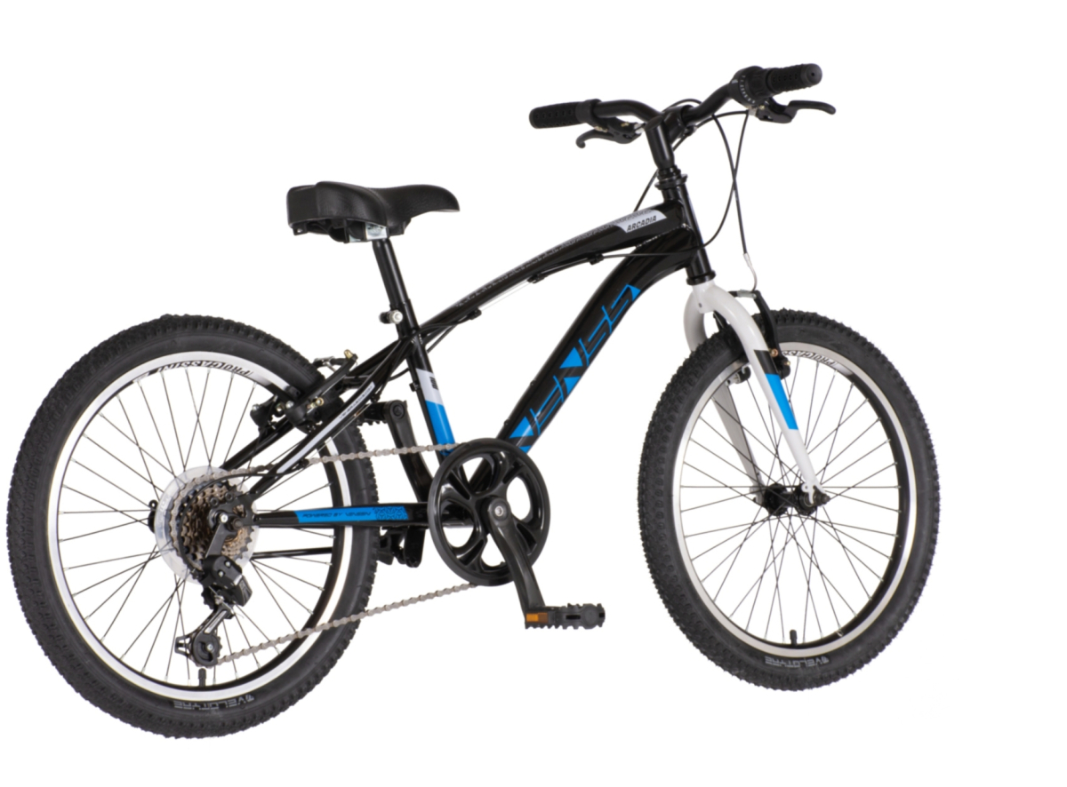 Bicikl Venssini Arcadia 20" crno plavi