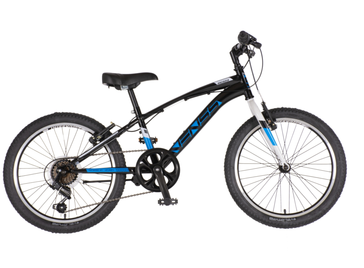 Bicikl Venssini Arcadia 20" crno plavi