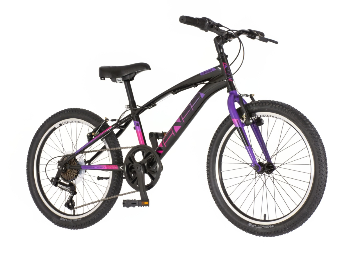 Bicikl Venssini Arcadia 20" crno ljubičasti