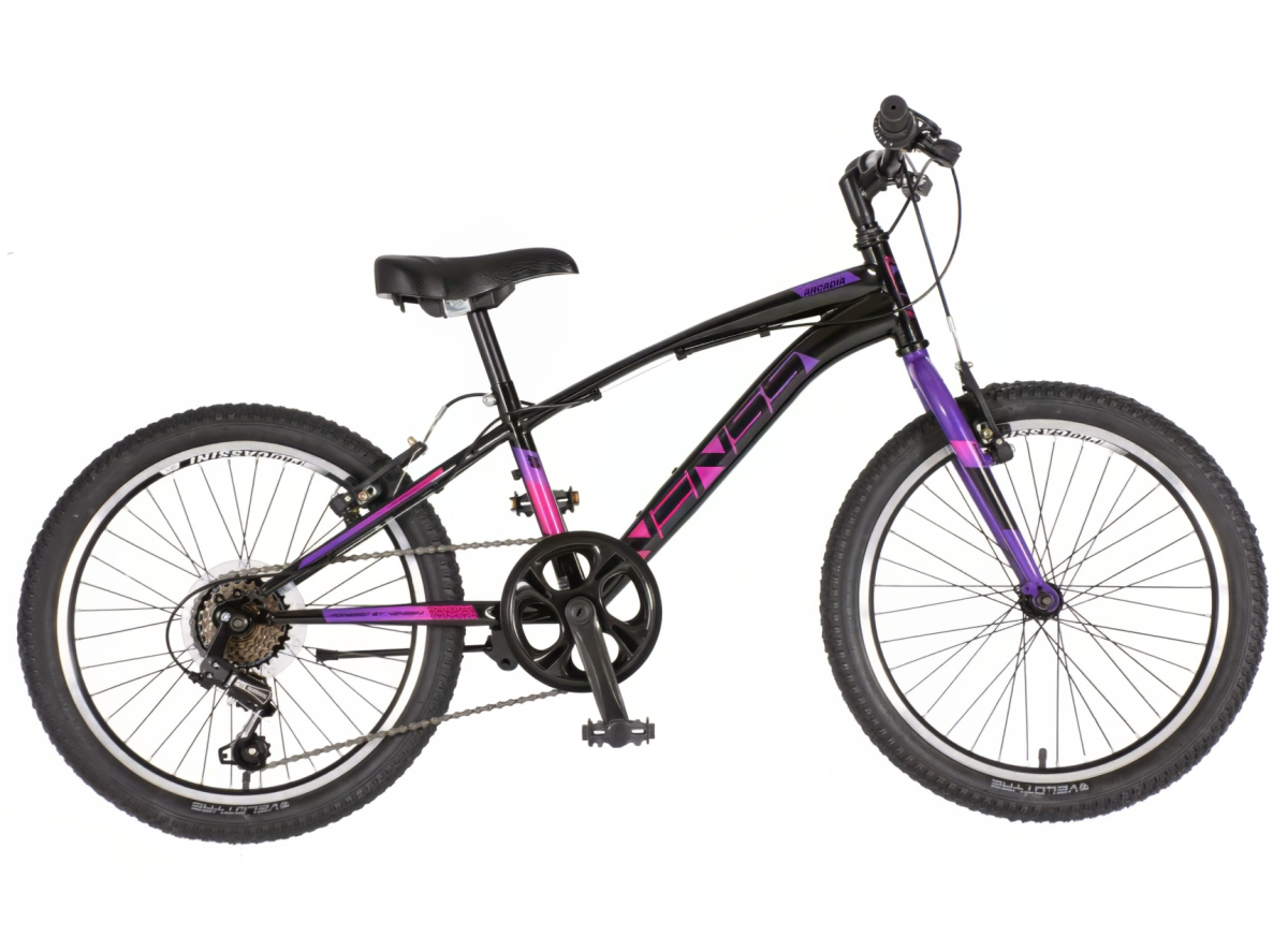 Bicikl Venssini Arcadia 20" crno ljubičasti