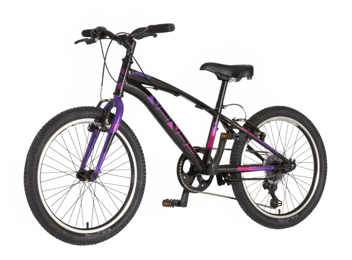 Bicikl Venssini Arcadia 20" crno ljubičasti