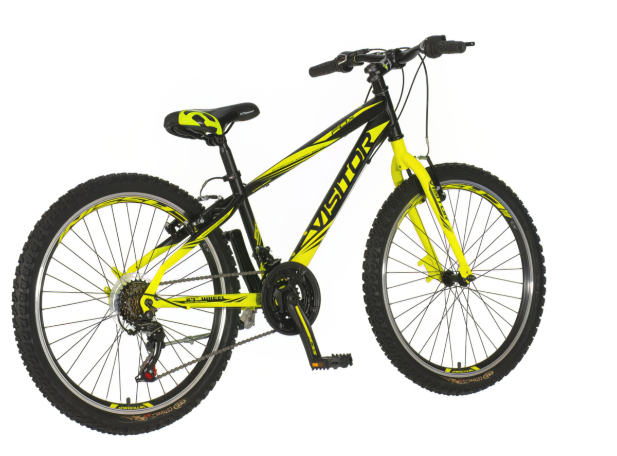 Bicikl Visitor Fox 24" crno sivi