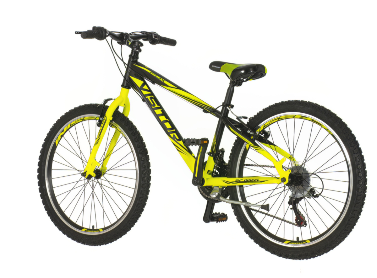 Bicikl Visitor Fox 24" crno sivi