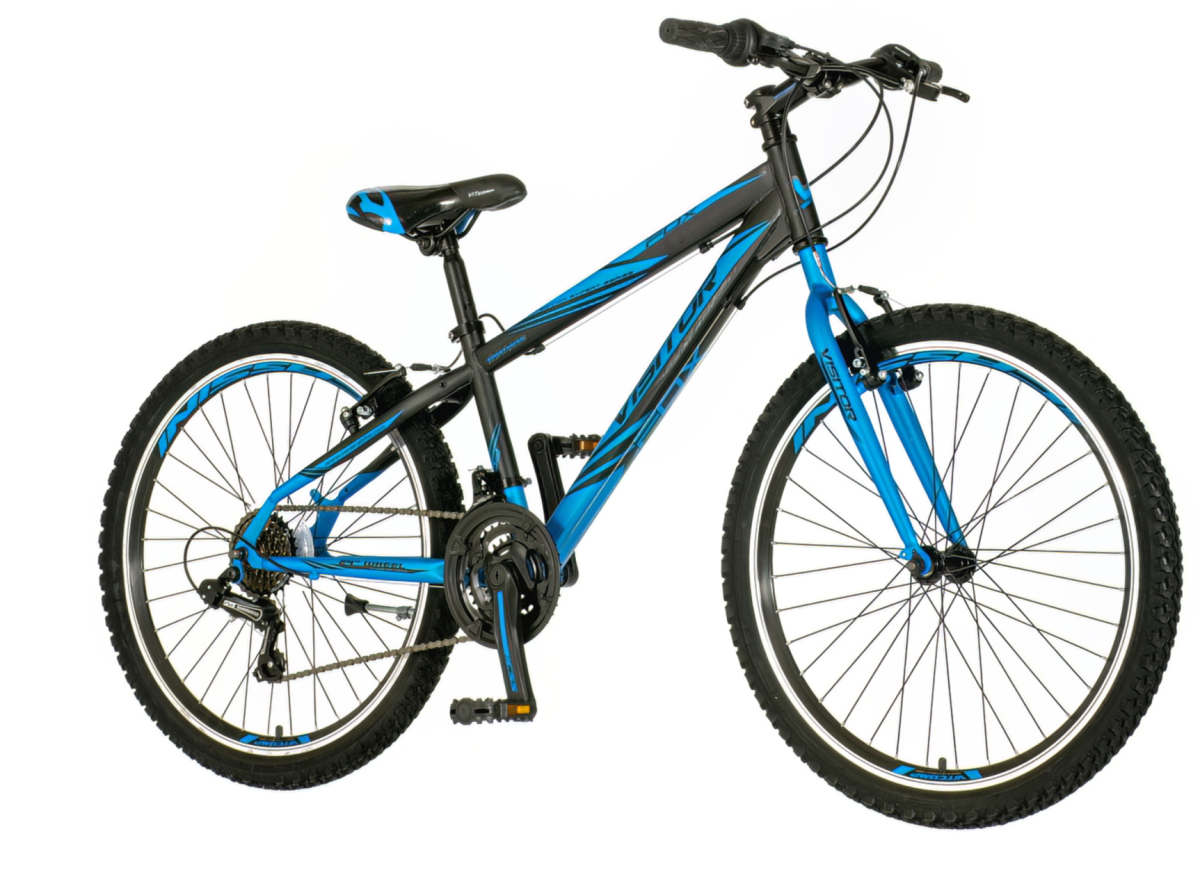 Bicikl Visitor Fox 24" crno plavi