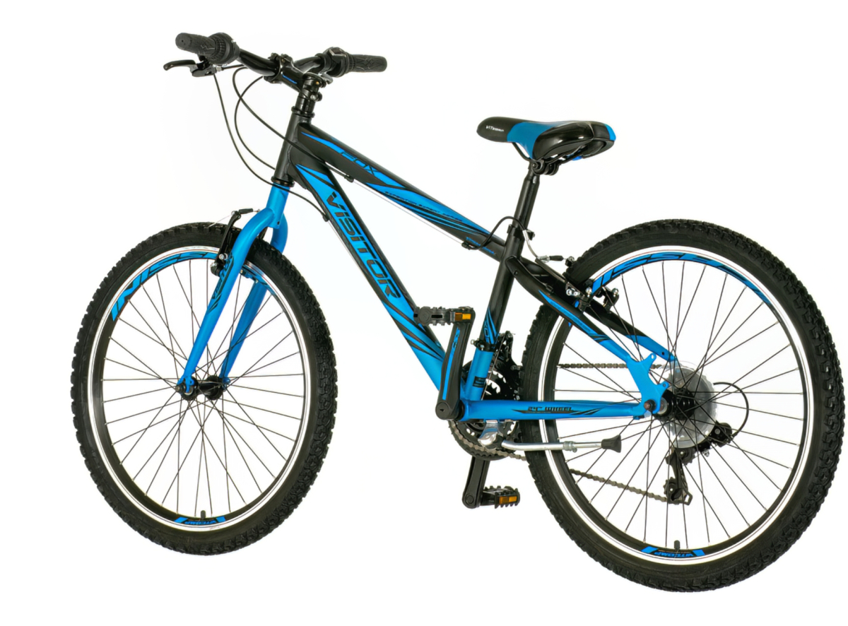 Bicikl Visitor Fox 24" crno plavi
