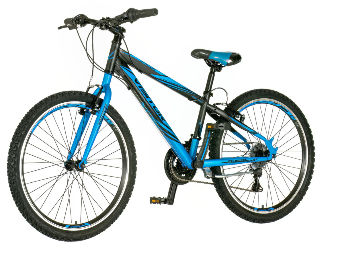 Bicikl Visitor Fox 24" crno plavi