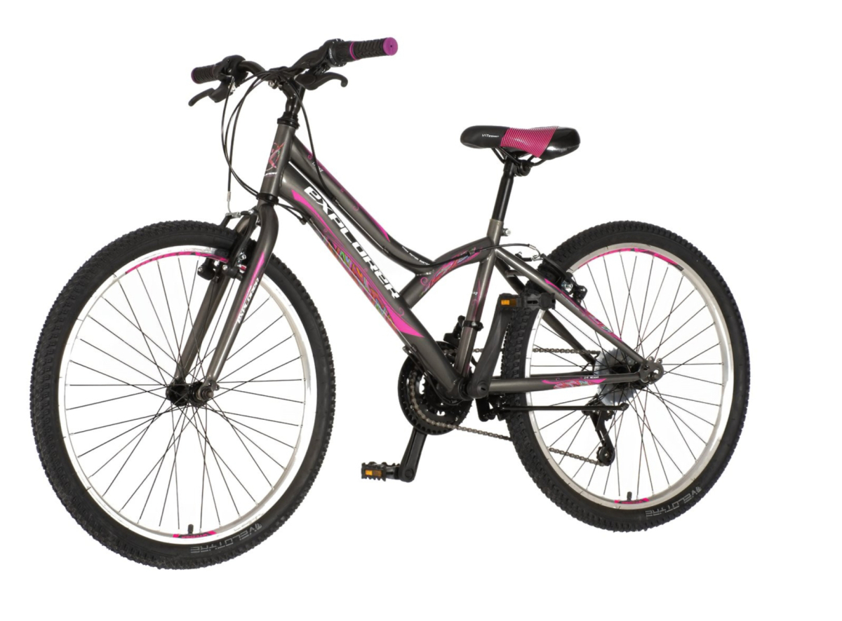 Bicikl Explorer Spy Daisy 24"  sivo roze