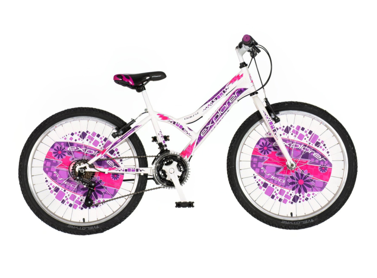 Bicikl Explorer Spy Daisy 24"  belo ljubičasti