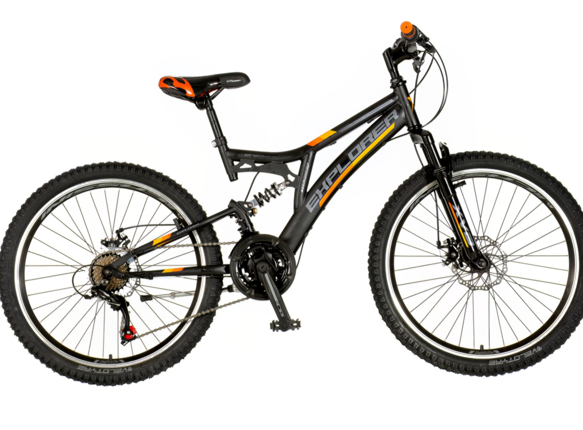 Bicikl Explorer Thunder 24" crno narandžasti