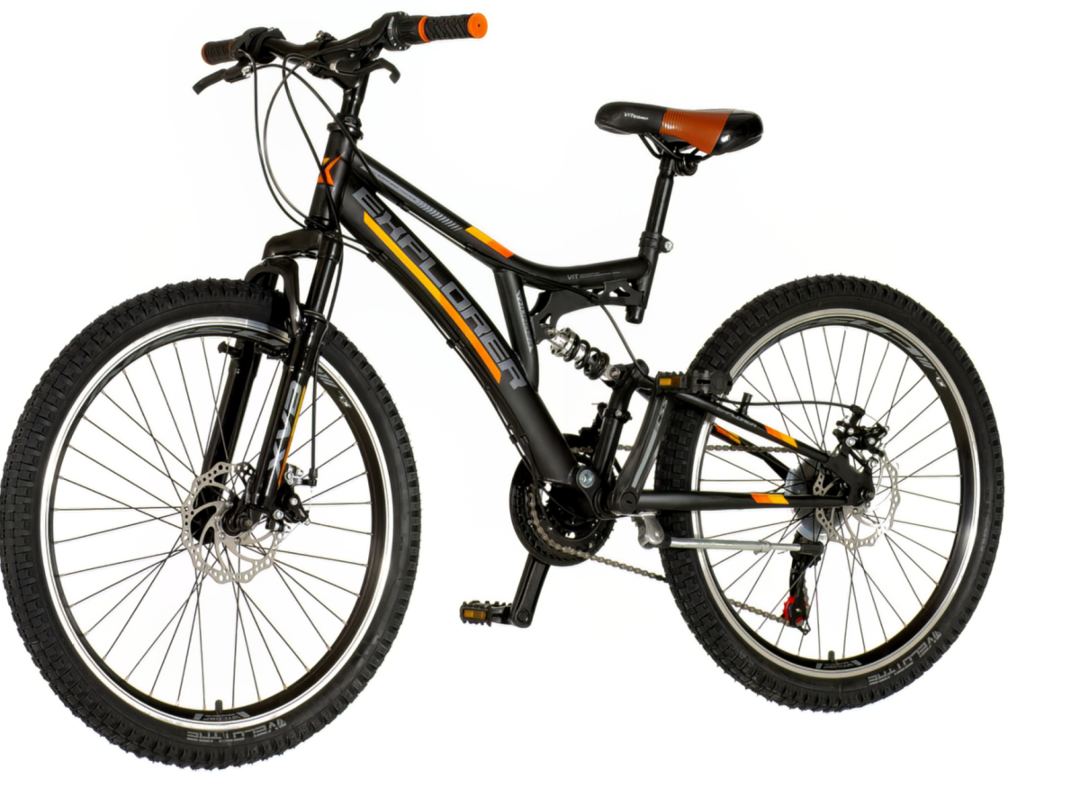 Bicikl Explorer Thunder 24" crno narandžasti