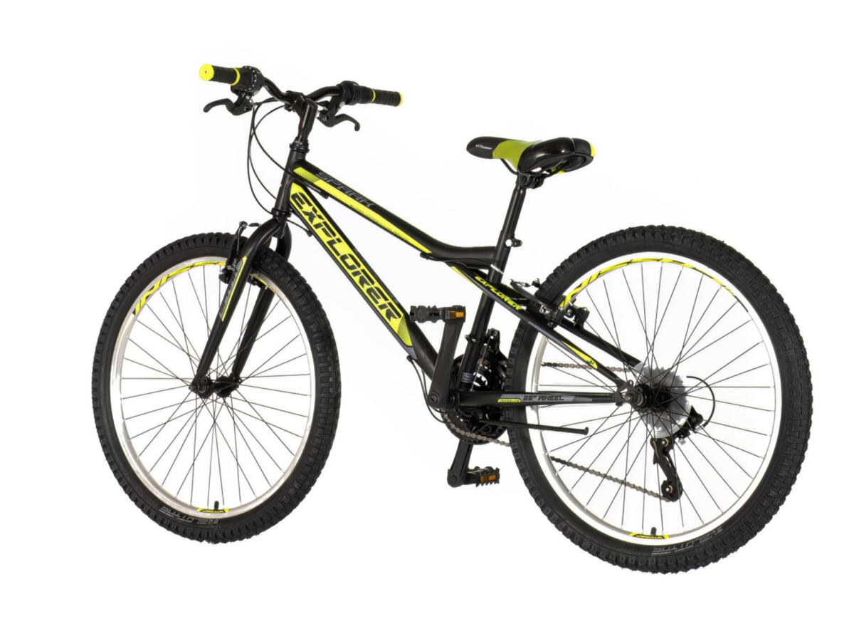 Bicikl Explorer Spark 24" crno zeleni