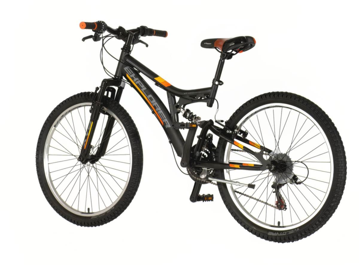 Bicikl Explorer Thunder 24" crno narandžasti 21 brzina