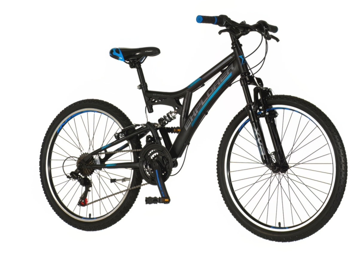 Bicikl Explorer Thunder 24" crno plavi