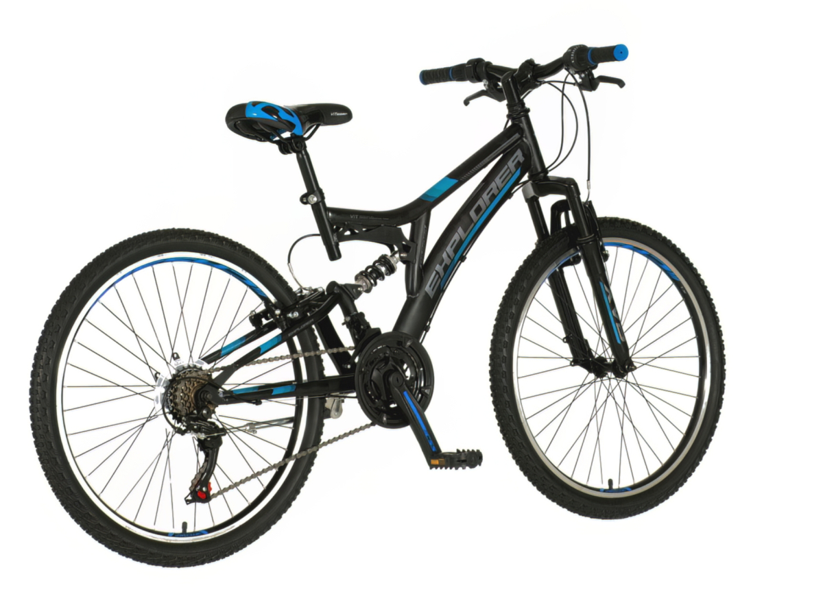 Bicikl Explorer Thunder 24" crno plavi