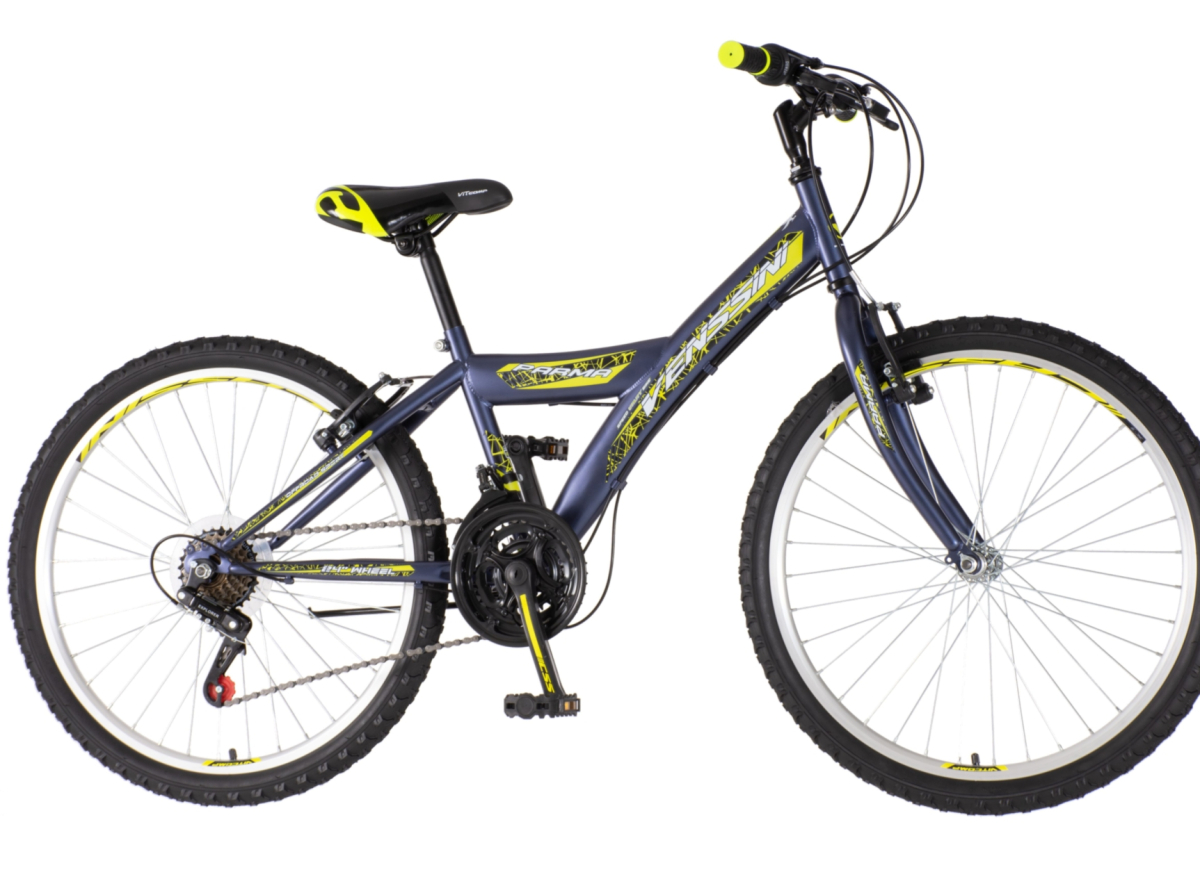 Bicikl Venssini Parma 24" plavo žuti