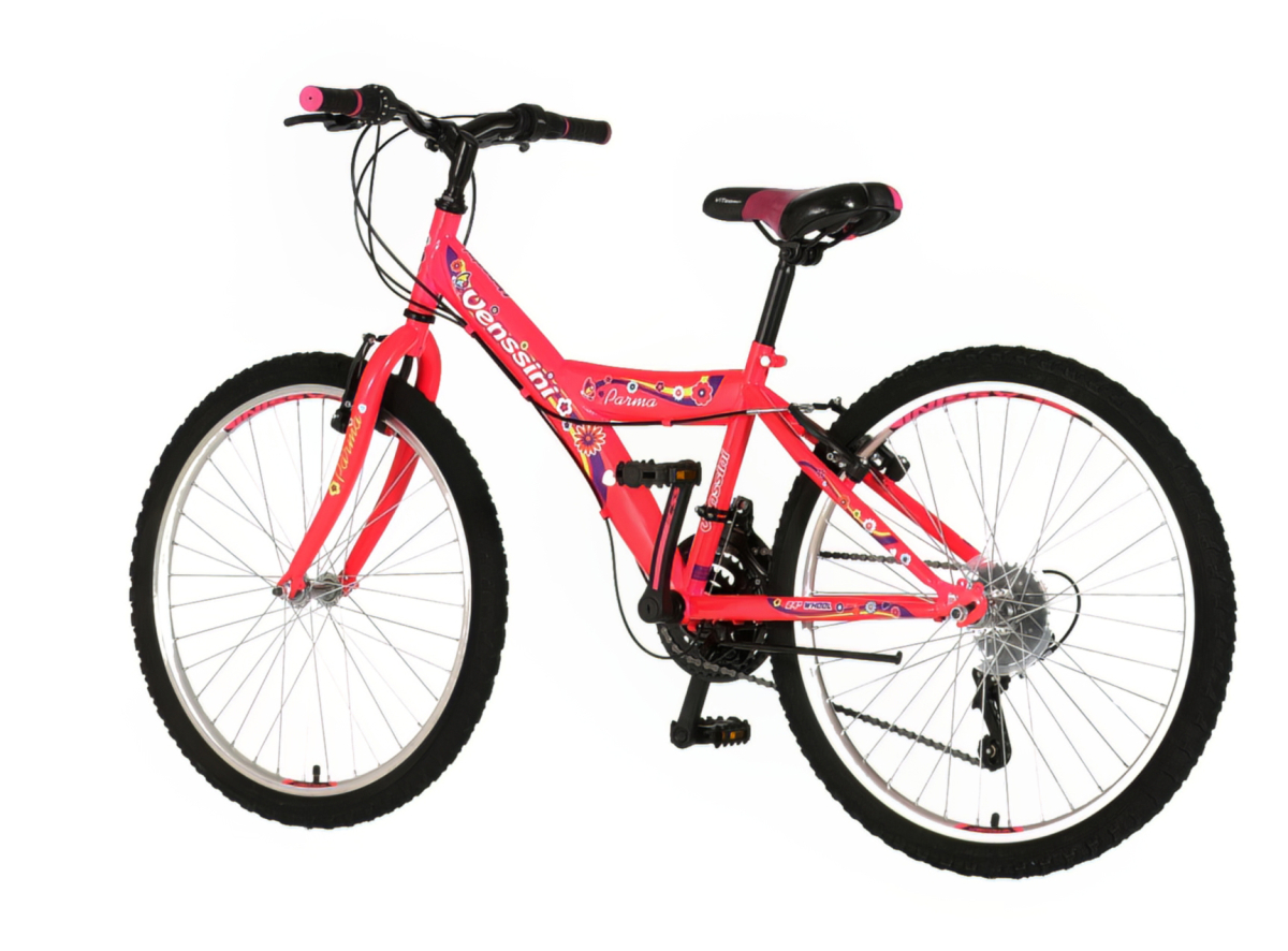 Bicikl Venssini Parma 24" roze ljubičasti