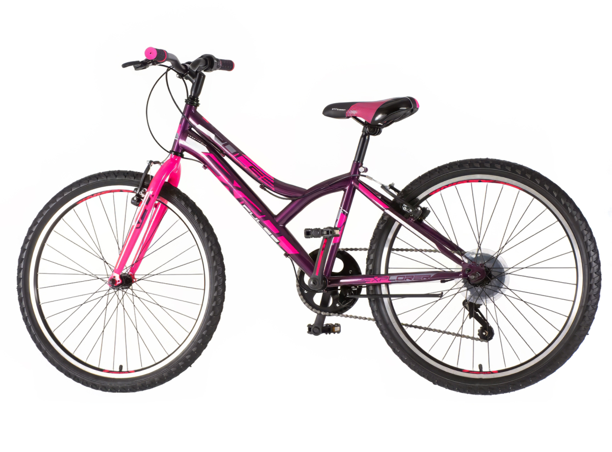 Bicikl Explorer Spy Daisy 24" ljubičasti