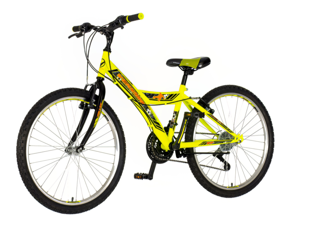 Bicikl Venssini Parma 24"  neon žuti