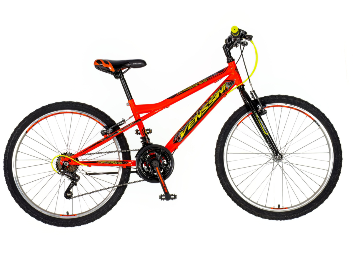 Bicikl Venssini Parma 24" narandžasto žuti