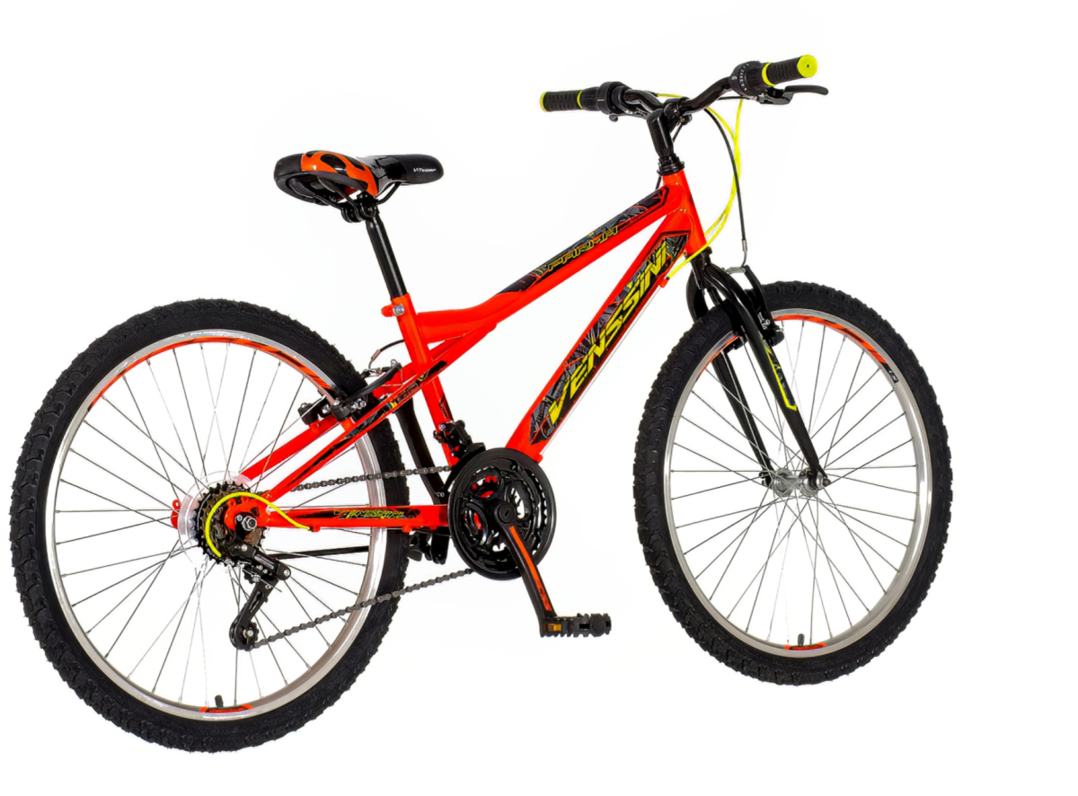 Bicikl Venssini Parma 24" narandžasto žuti