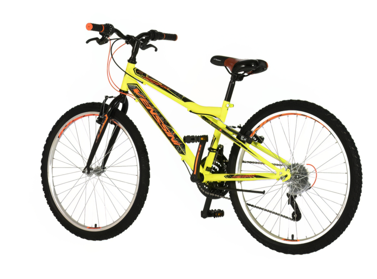 Bicikl Venssini Parma 24" neon žuto narandžasti
