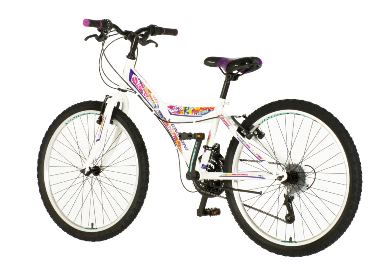 Bicikl Venssini Parma 24" belo multikolor