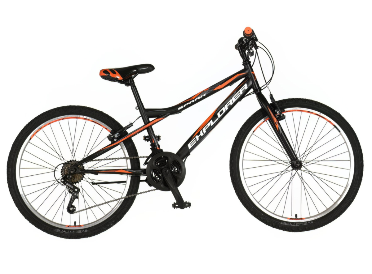 Bicikl Explorer Spark 24" crno narandžasti