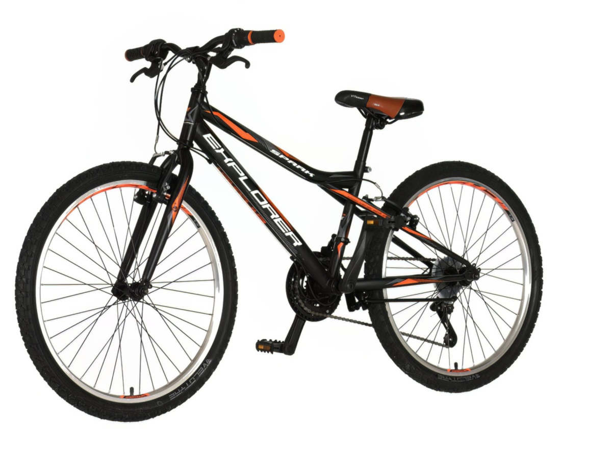 Bicikl Explorer Spark 24" crno narandžasti