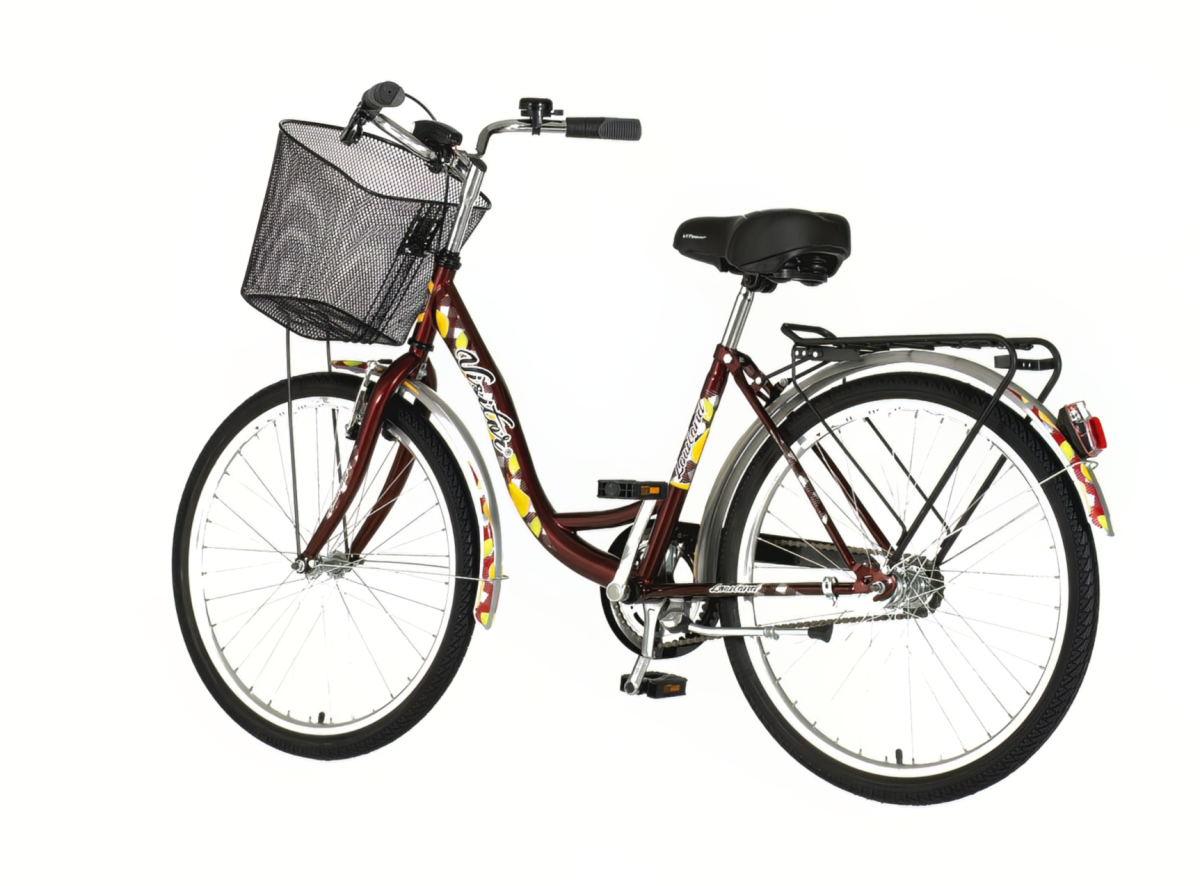 Bicikl Visitor Lowland 24"  bordo žuti