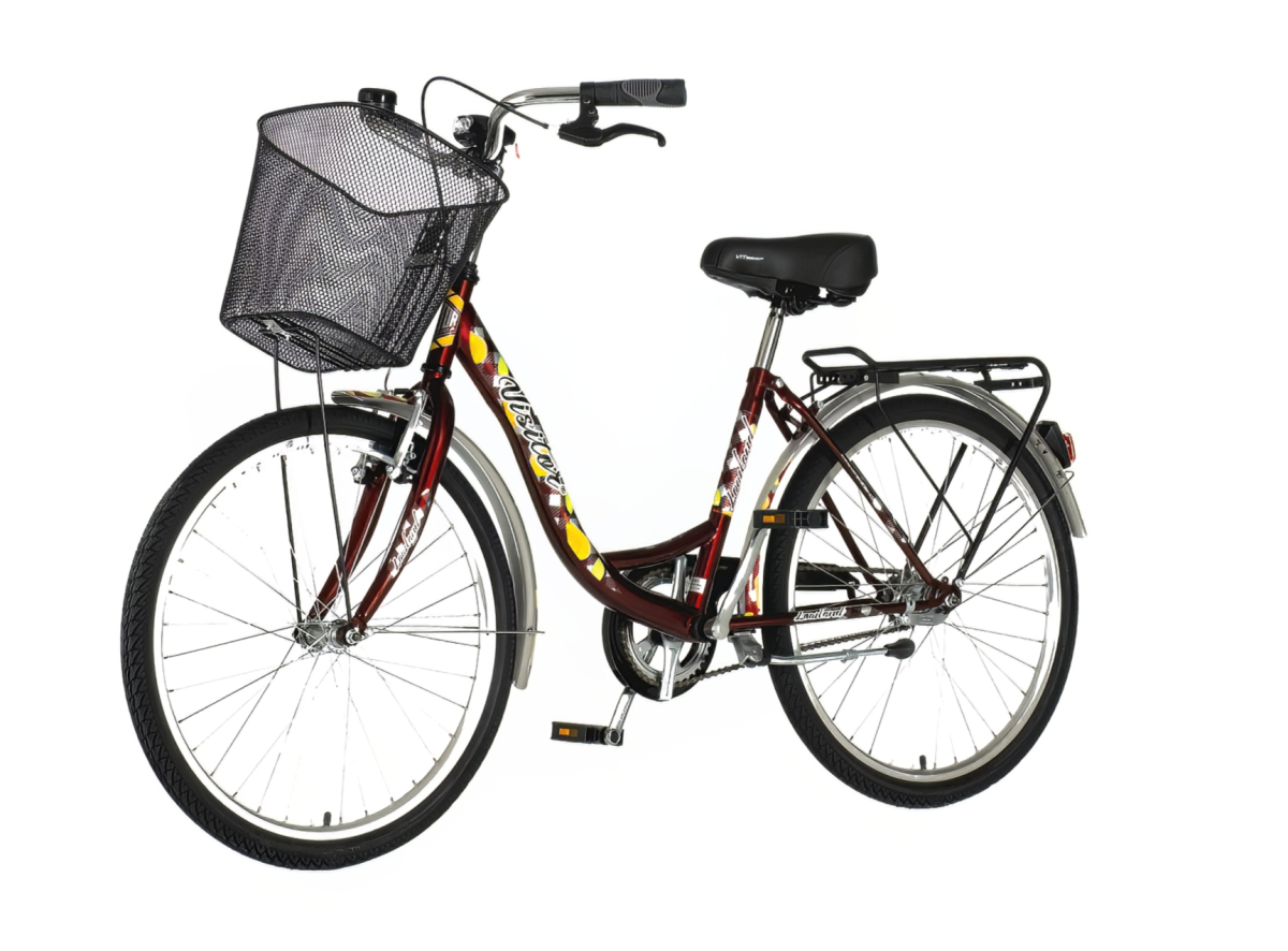 Bicikl Visitor Lowland 24"  bordo žuti