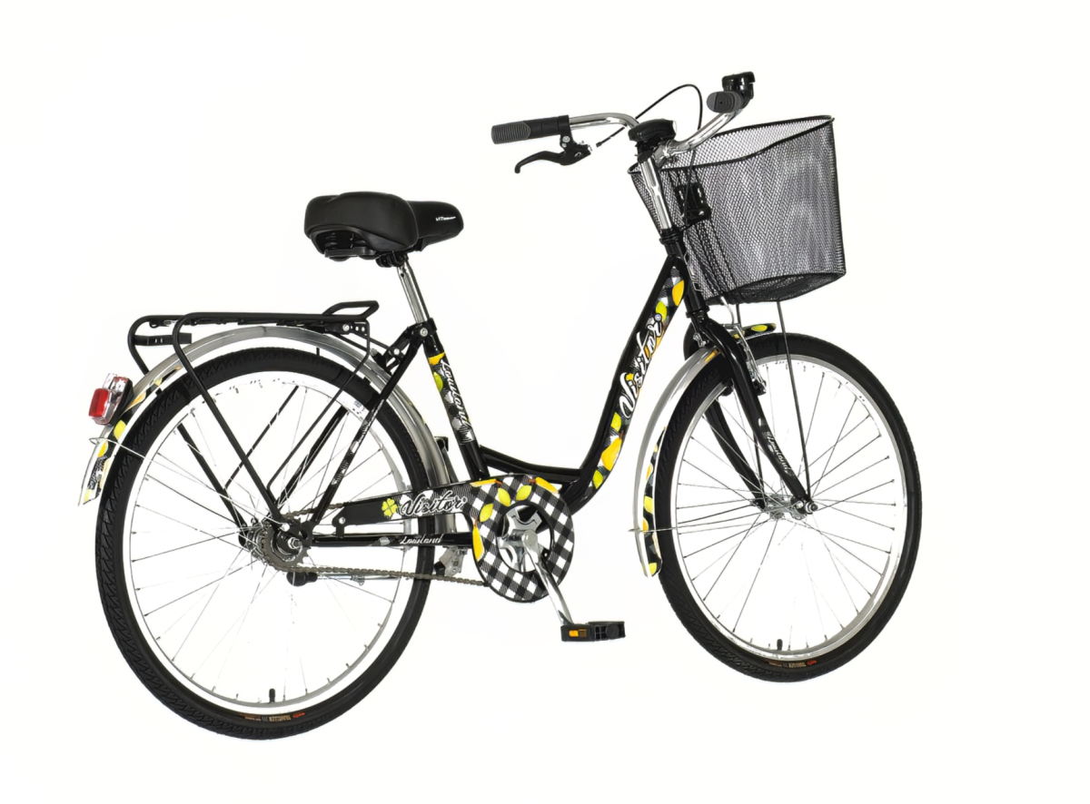 Bicikl Visitor Lowland 24" crno žuti
