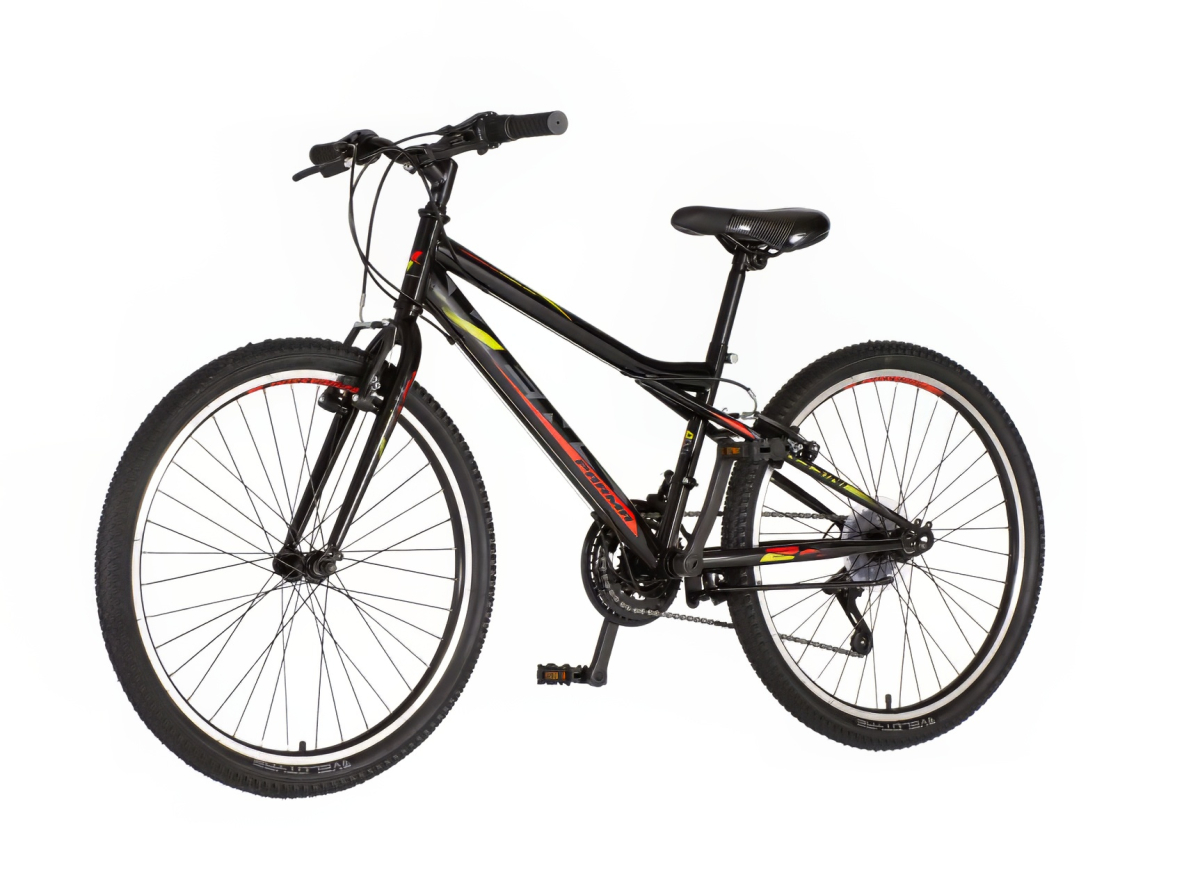 Bicikl Venssini Parma 24" crno crveni