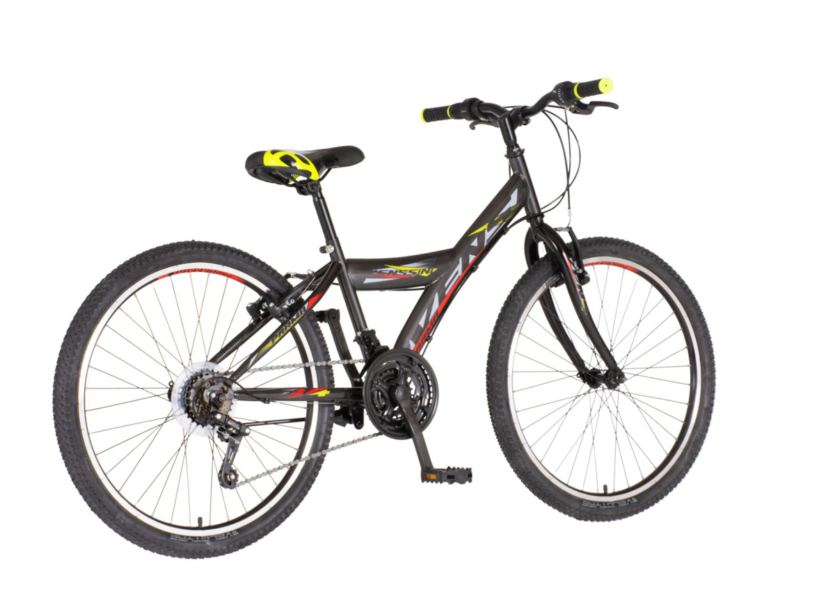 Bicikl Venssini Parma 24" sivo crveni