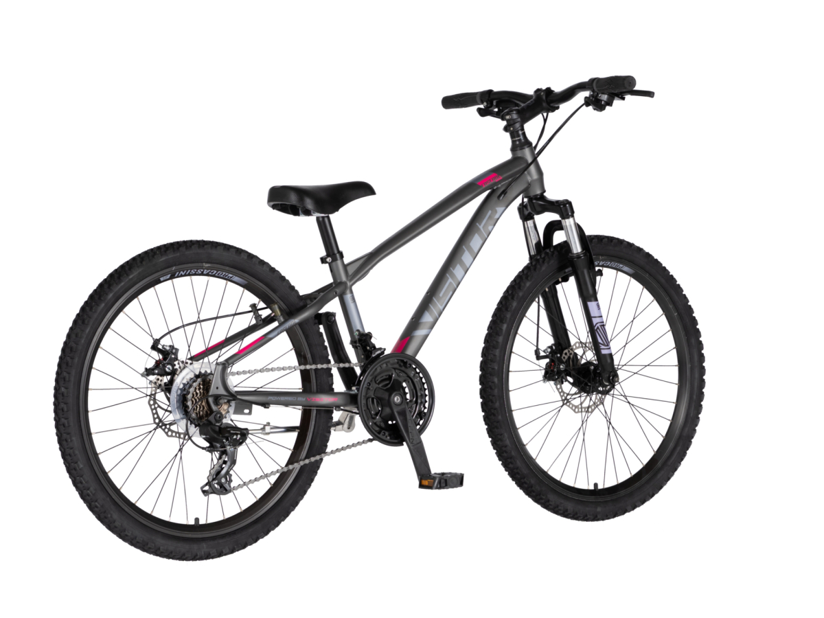 Bicikl Visitor Cascade 24" sivo roze