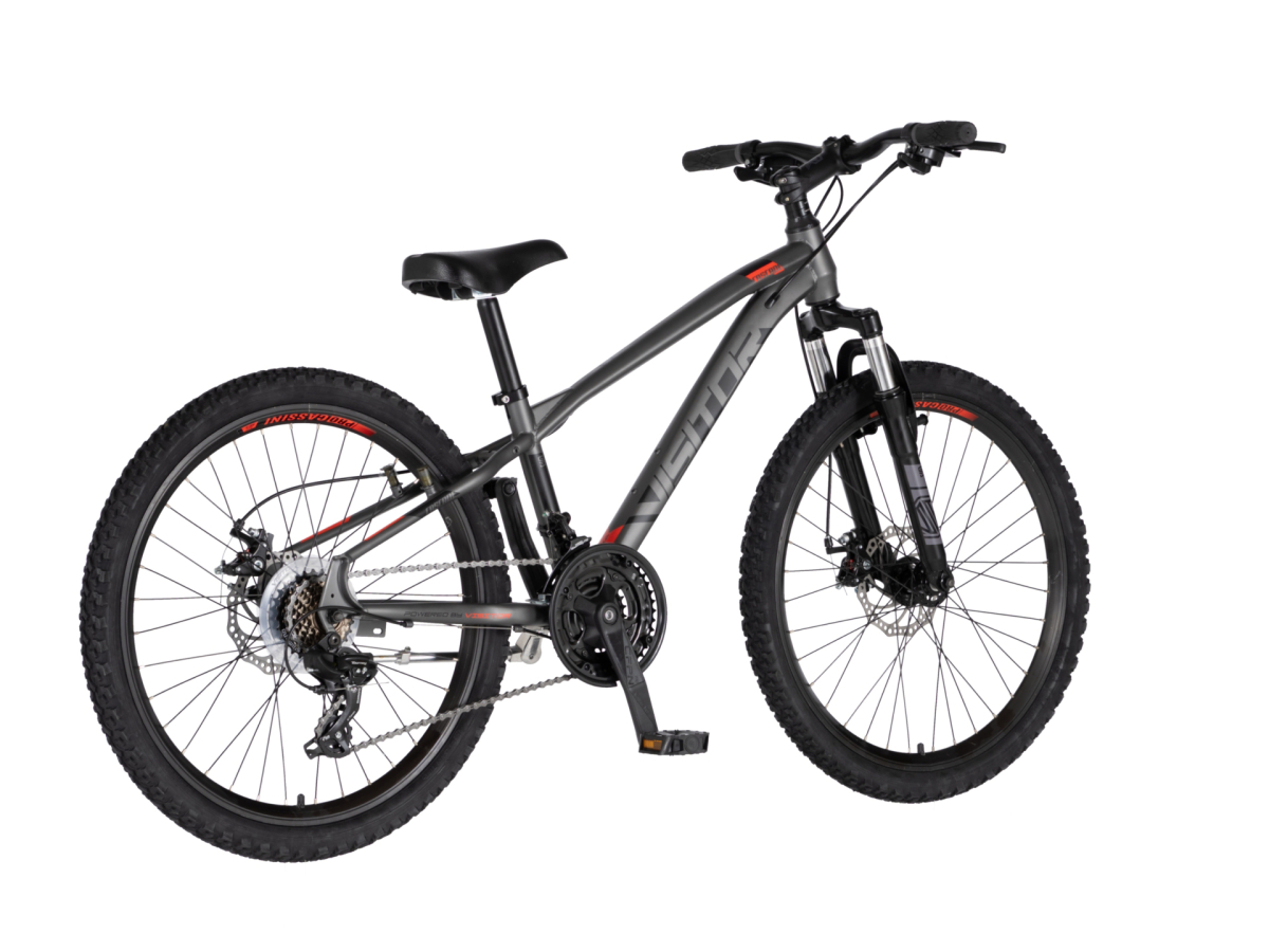 Bicikl Visitor Cascade 24" sivo crveni